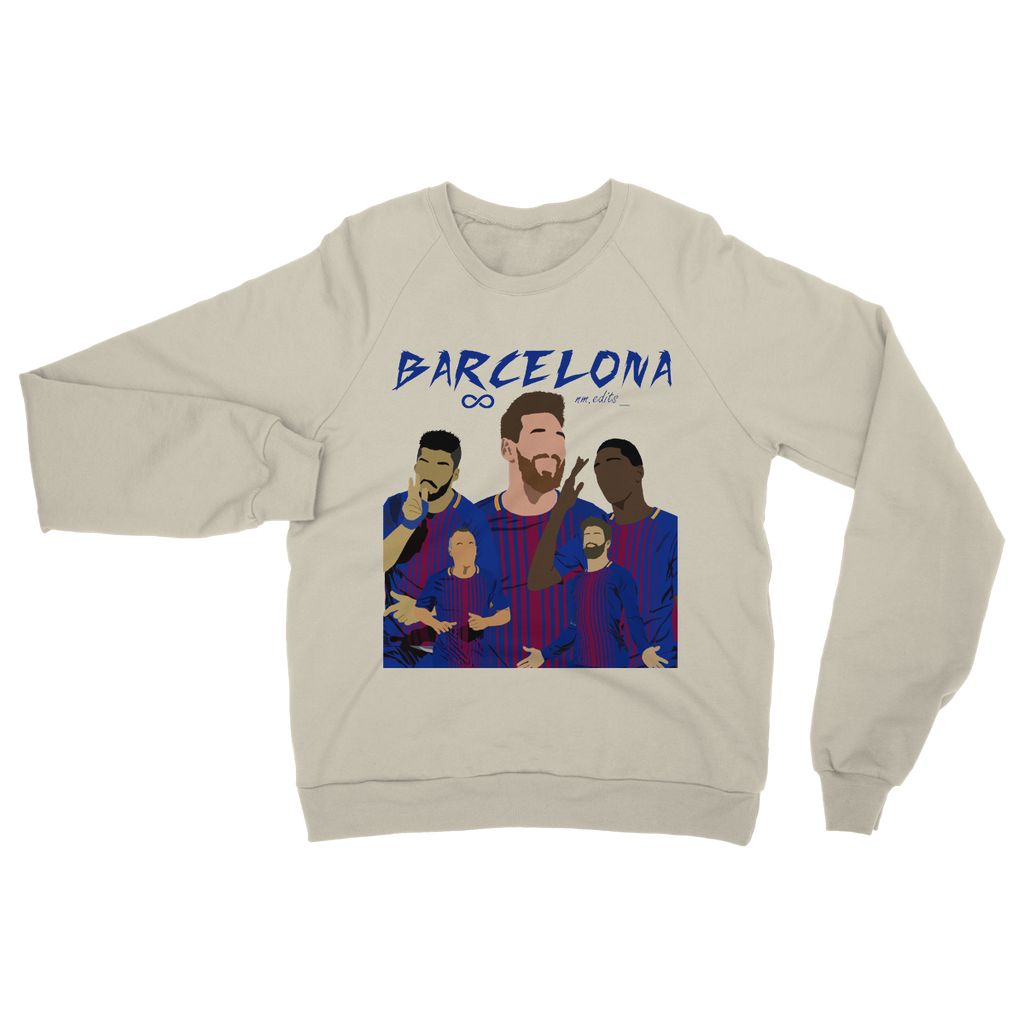 Barcelona Heavy Blend Crew Neck Sweatshirt