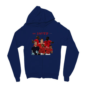 Man Utd Kids' Zip Hoodie