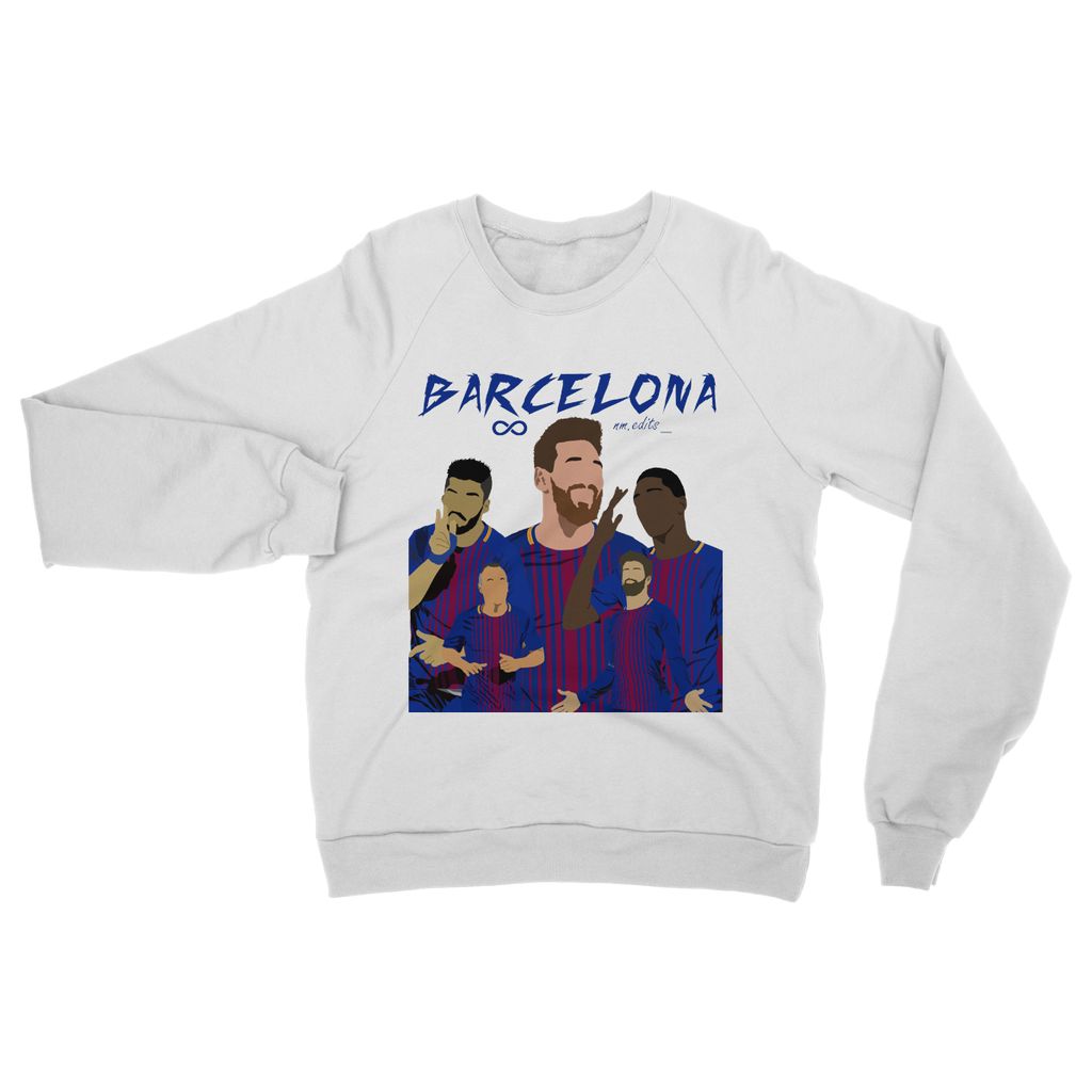 Barcelona Heavy Blend Crew Neck Sweatshirt