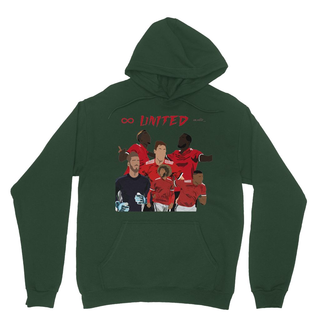 Man Utd Heavy Blend Hooded Sweatshirt