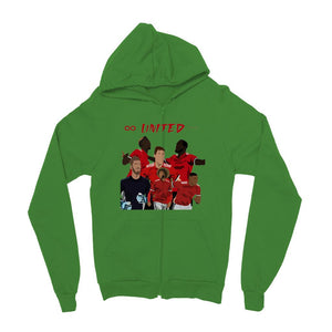 Man Utd Kids' Zip Hoodie