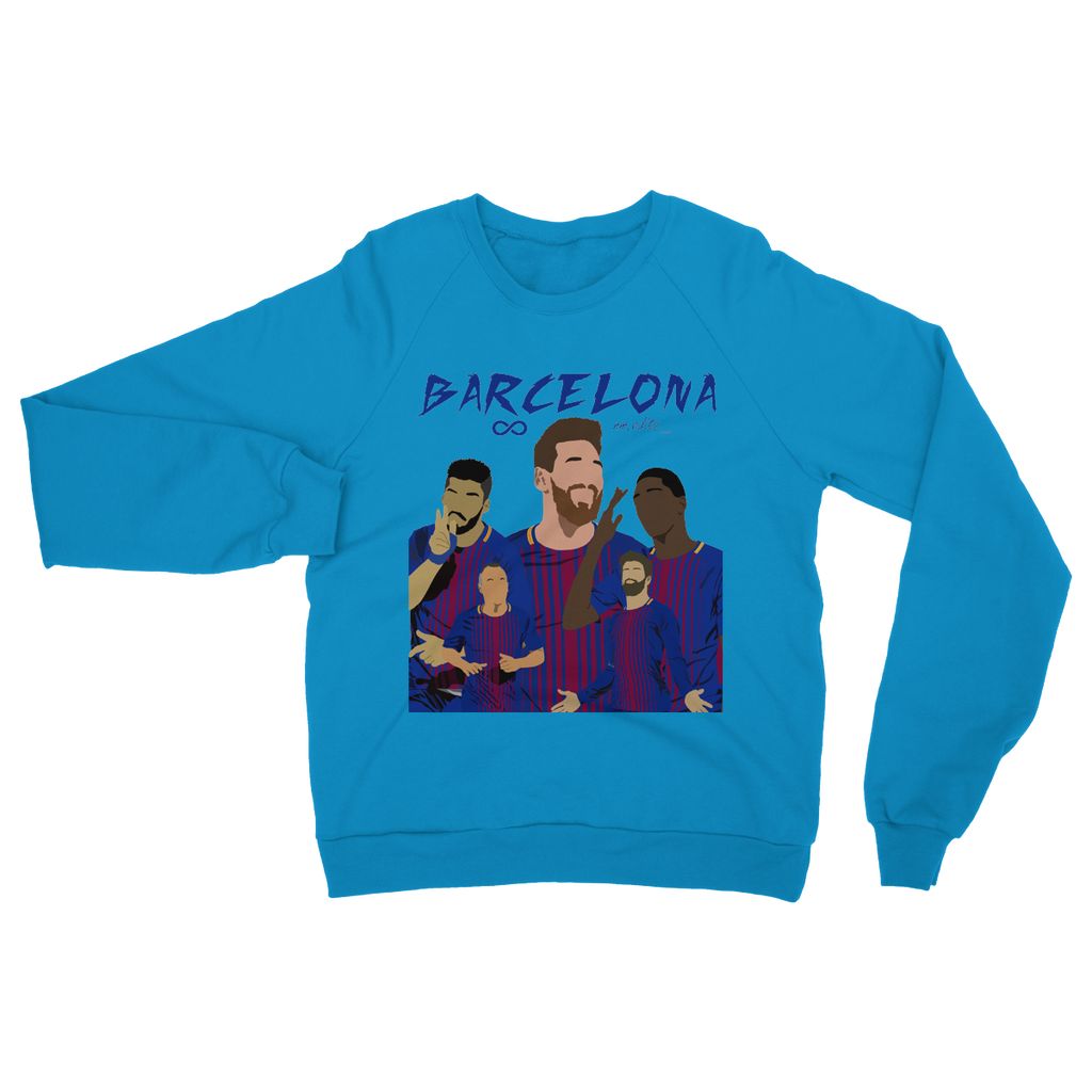 Barcelona Heavy Blend Crew Neck Sweatshirt