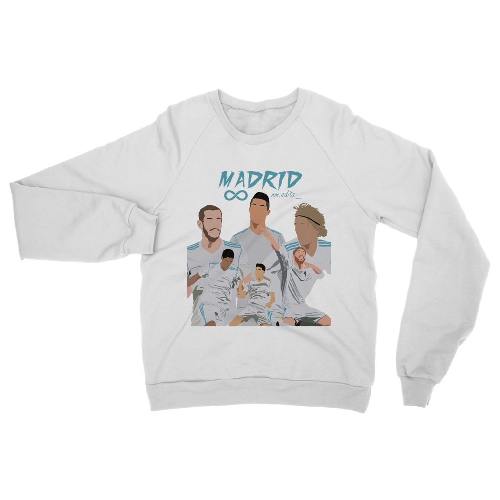 Real Madrid Heavy Blend Crew Neck Sweatshirt