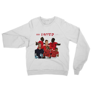 Man Utd Heavy Blend Crew Neck Sweatshirt