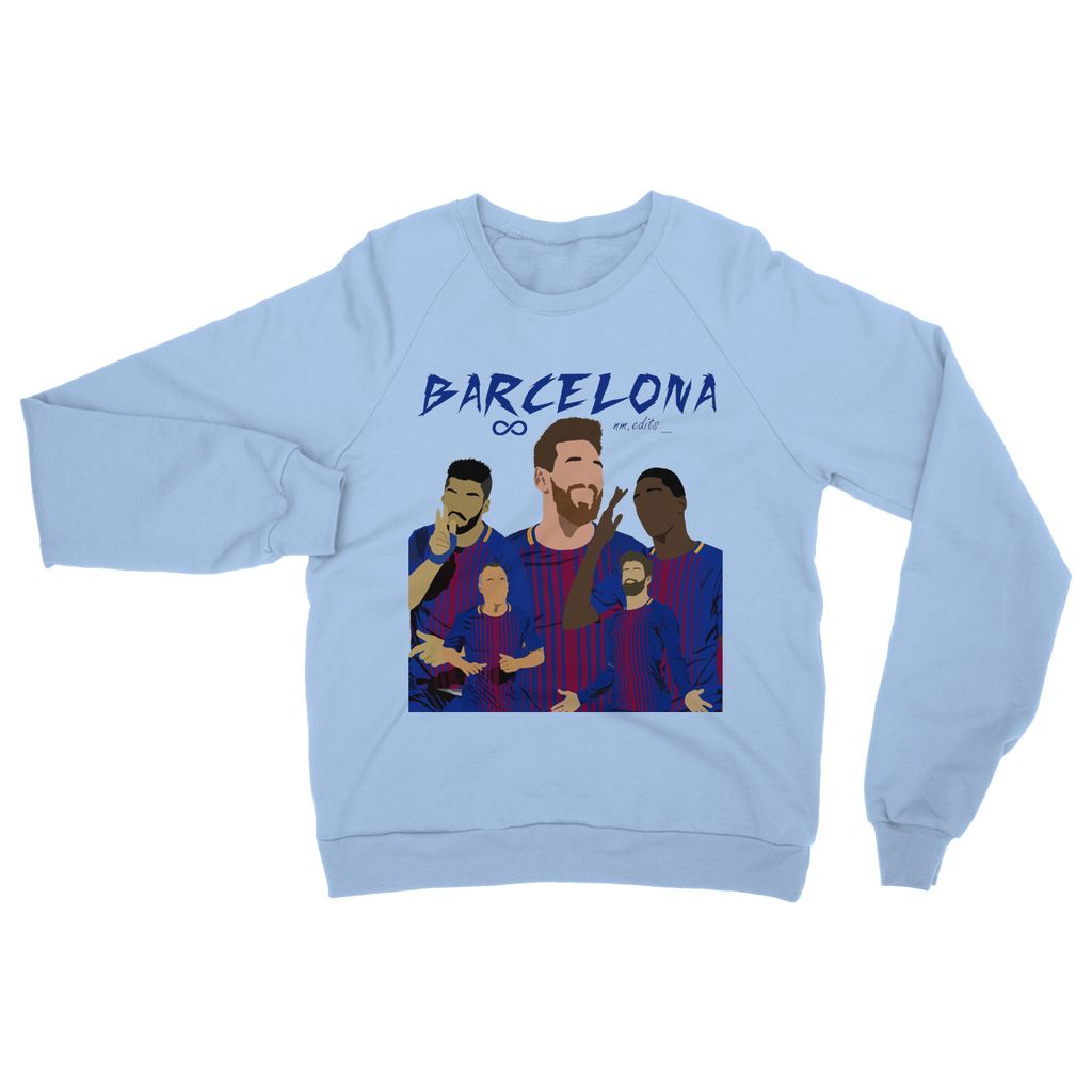 Barcelona Heavy Blend Crew Neck Sweatshirt