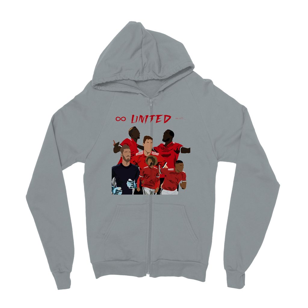 Man Utd Kids' Zip Hoodie