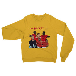 Man Utd Heavy Blend Crew Neck Sweatshirt