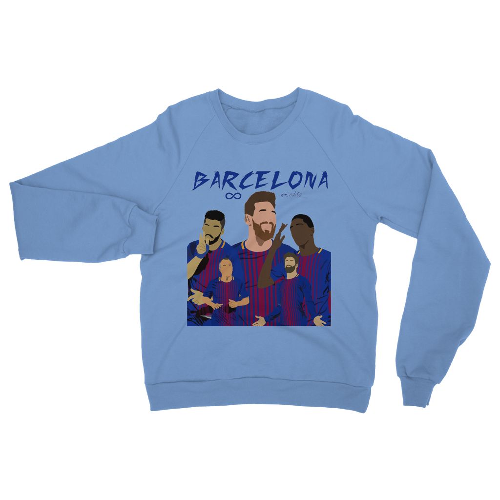 Barcelona Heavy Blend Crew Neck Sweatshirt